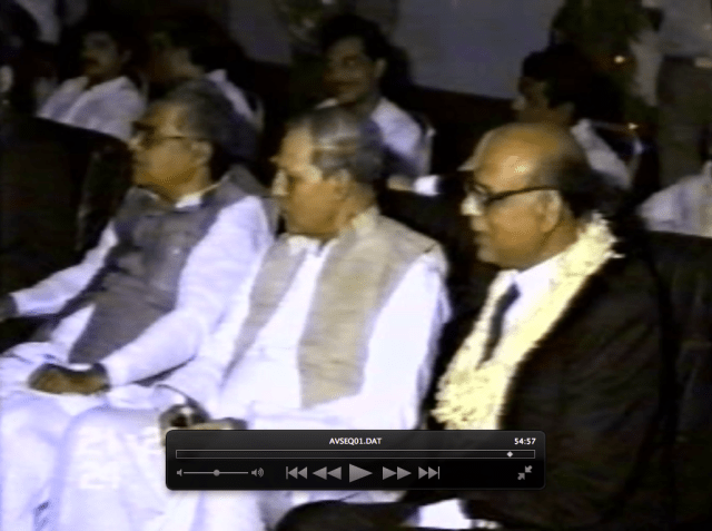 Baba with Jagannath Mishra